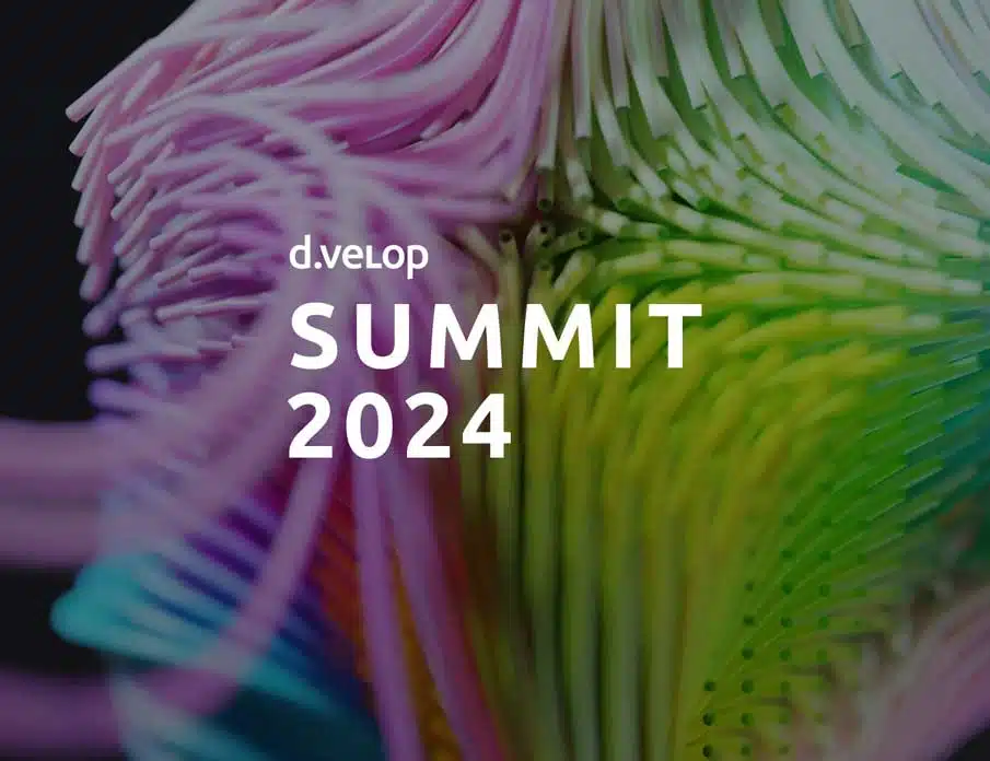 Wissen, Inspiration, Networking – Ihr Weg zur digitalen Transformation: Besuchen Sie uns auf dem d.velop summit 2024 und erleben Sie Innovation hautnah
