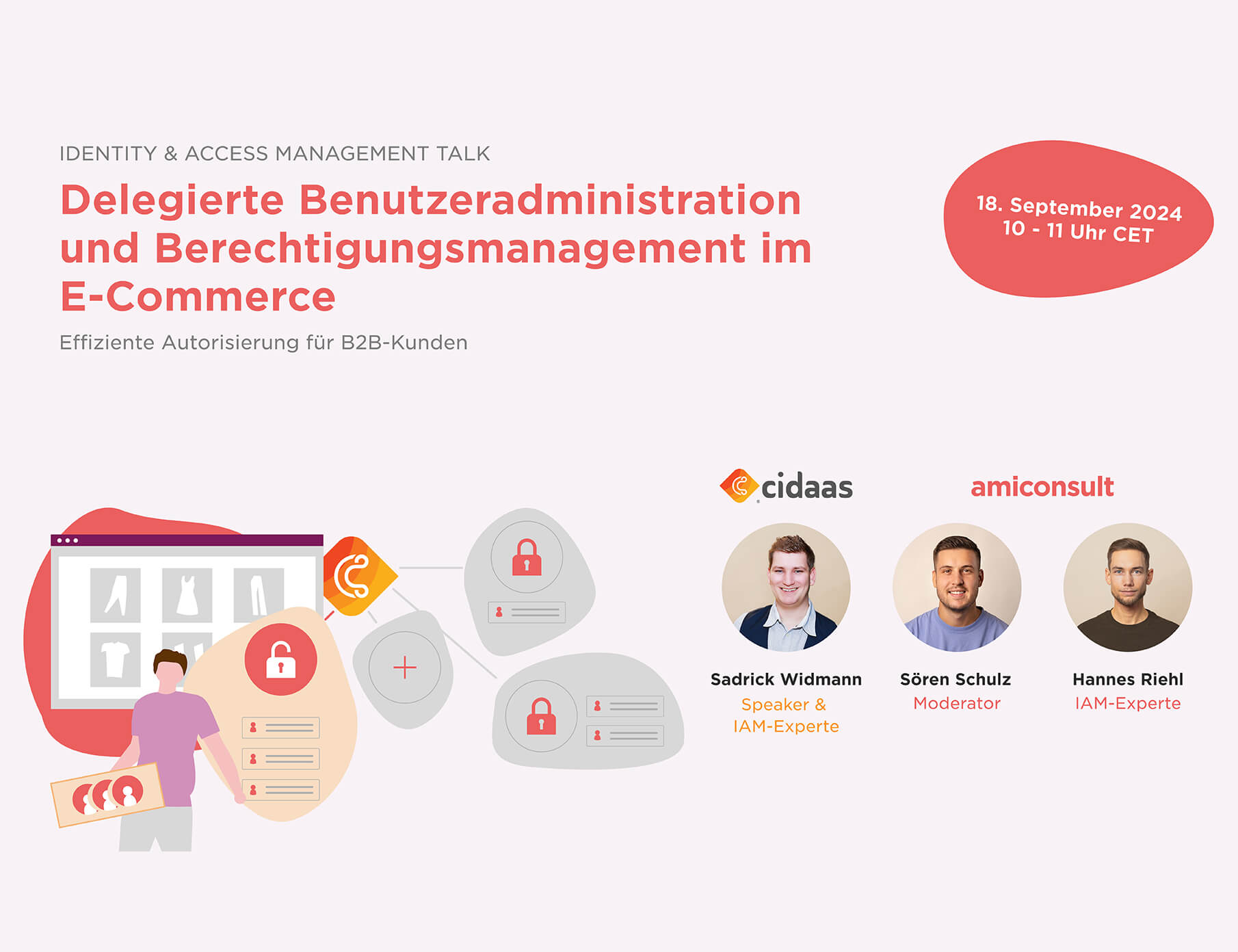 Delegated user administration and authorization management in e-commerce: Efficient authorization for B2B customers