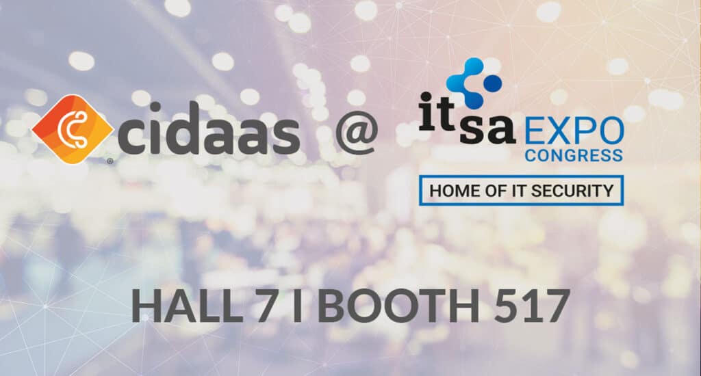 Discover the future of identity management: cidaas at it-sa 2024!